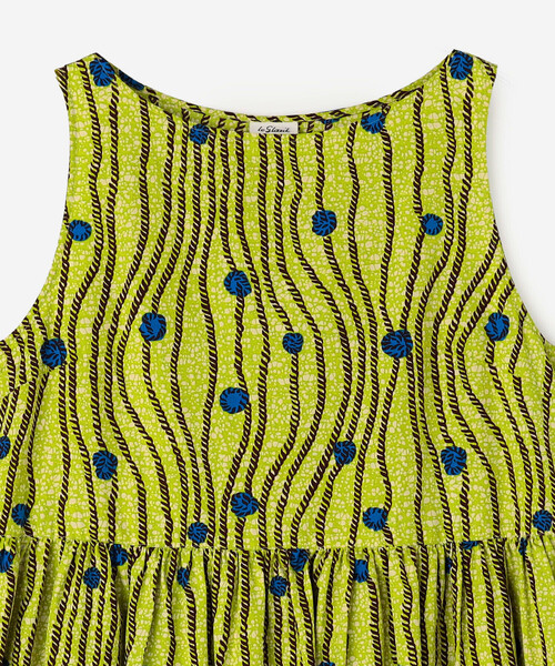 LE GLAZIK(ルグラジック)の「LE GLAZIK | バティック ノースリーブワンピース WOMEN(ワンピース・レディース・ピンク系その他/グリーン系その他3/グリーン系その他2/グリーン系その他・36)」の17枚目の写真