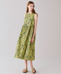 LE GLAZIK | LE GLAZIK | バティック ノースリーブワンピース WOMEN(ワンピース)