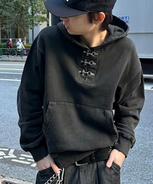 kutir | FIREMAN HENLEY NECK PULLOVER HOODIE／ファイヤーマンヘンリーネックプルオーバーパーカー(パーカー)