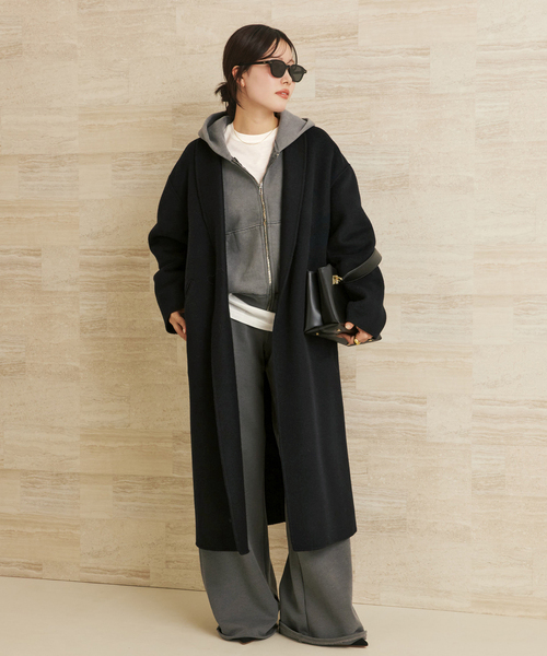 plage（プラージュ）の「テーラードコート（その他アウター・レディース・ブラック/チョコ・36/38）」の5枚目の写真