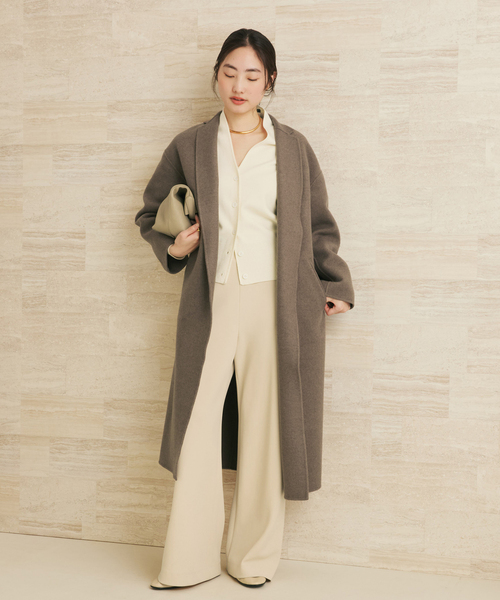 plage（プラージュ）の「テーラードコート（その他アウター・レディース・ブラック/チョコ・36/38）」の8枚目の写真