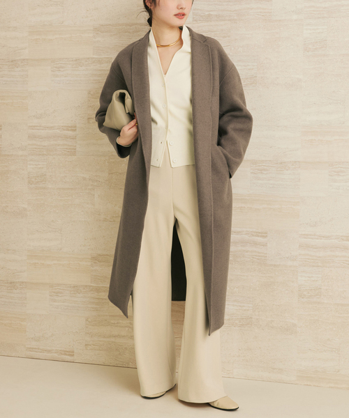 plage（プラージュ）の「テーラードコート（その他アウター・レディース・ブラック/チョコ・36/38）」の9枚目の写真