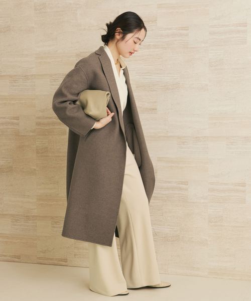 plage（プラージュ）の「テーラードコート（その他アウター・レディース・ブラック/チョコ・36/38）」の10枚目の写真