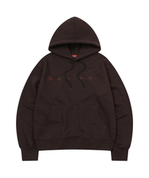S'EST（エスイーエスティー）の「Star Hoodie Brown（パーカー）」