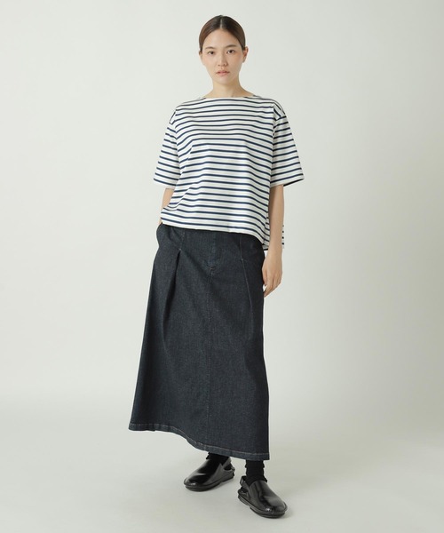 ZUCCa(ズッカ)の「BASQUE STRIPE / S(Tシャツ/カットソー・レディース・ブルー/ネイビー/ブラック・M size)」の2枚目の写真