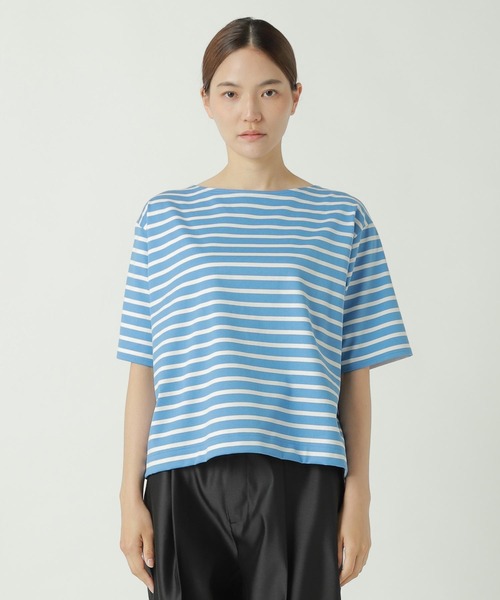 ZUCCa(ズッカ)の「BASQUE STRIPE / S(Tシャツ/カットソー・レディース・ブルー/ネイビー/ブラック・M size)」の3枚目の写真