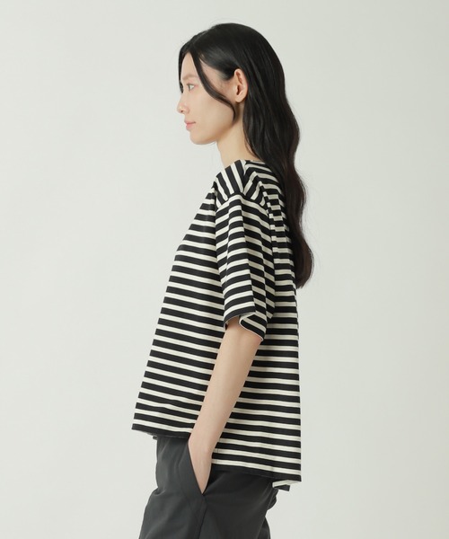 ZUCCa(ズッカ)の「BASQUE STRIPE / S(Tシャツ/カットソー・レディース・ブルー/ネイビー/ブラック・M size)」の5枚目の写真