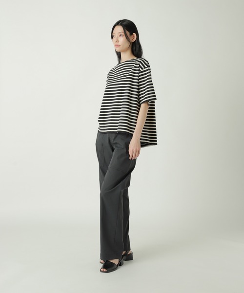 ZUCCa(ズッカ)の「BASQUE STRIPE / S(Tシャツ/カットソー・レディース・ブルー/ネイビー/ブラック・M size)」の7枚目の写真