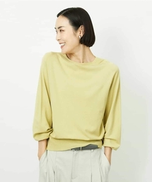 MICHEL KLEIN（ミッシェル・クラン）の「ホールガーメント(R)ボトルネックニット（ニット/セーター）」