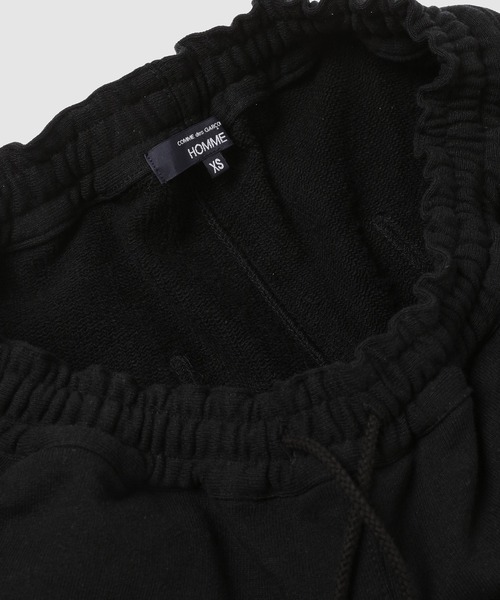 COMME des GARCONS HOMME(コム デ ギャルソン・オム)の「COTTON LOGO SWEAT PANTS(スウェットパンツ・メンズ・トップグレー/ブラック・XS/S/M/L)」の8枚目の写真