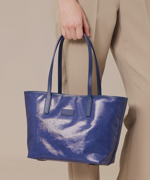 MACKINTOSH LONDON（マッキントッシュ ロンドン）の「ミニリュートート（トートバッグ・レディース・ホワイト/ライトブルー/ネイビー・FREE）」の5枚目の写真