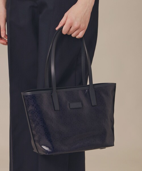 MACKINTOSH LONDON（マッキントッシュ ロンドン）の「ミニリュートート（トートバッグ・レディース・ホワイト/ライトブルー/ネイビー・FREE）」の6枚目の写真