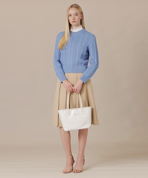 MACKINTOSH LONDON（マッキントッシュ ロンドン）の「ミニリュートート（トートバッグ・レディース・ホワイト/ライトブルー/ネイビー・FREE）」の7枚目の写真