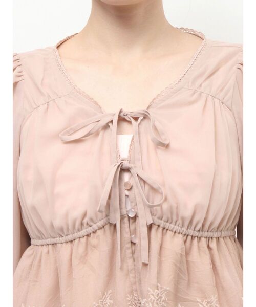 RESEXXY（リゼクシー）の「エンブロイダリーレースブラウス（シャツ/ブラウス・レディース・ブラック/ホワイト/ピンク・FREE）」の20枚目の写真