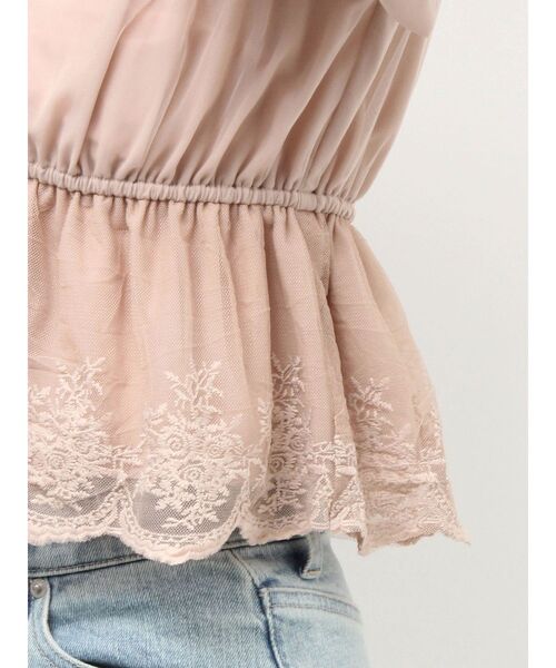 RESEXXY（リゼクシー）の「エンブロイダリーレースブラウス（シャツ/ブラウス・レディース・ブラック/ホワイト/ピンク・FREE）」の22枚目の写真