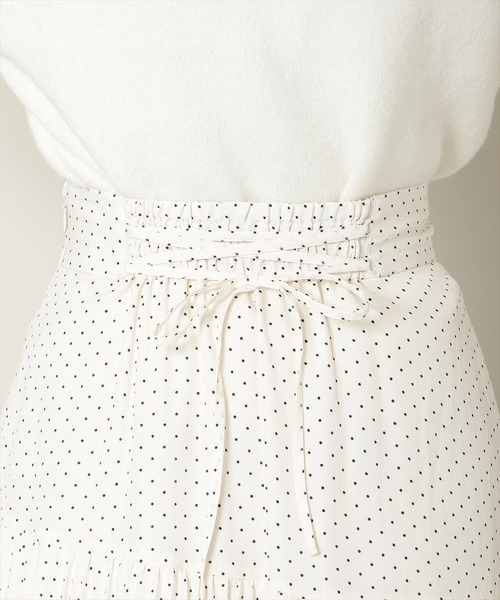 WILLSELECTION（ウィルセレクション）の「プリーツシフォンティアードスカート（スカート・レディース・ホワイト系その他/サックスブルー/ブラック系その他・FREE）」の10枚目の写真