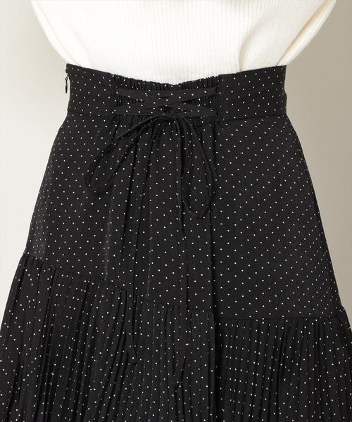 WILLSELECTION（ウィルセレクション）の「プリーツシフォンティアードスカート（スカート・レディース・ホワイト系その他/サックスブルー/ブラック系その他・FREE）」の18枚目の写真