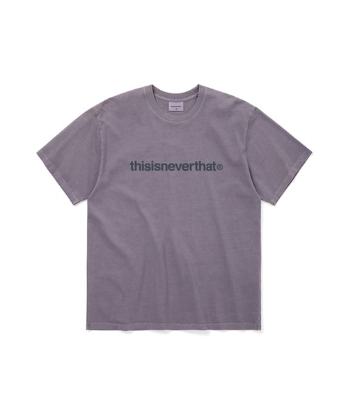 thisisneverthat(ディスイズネバーザット)の「T-Logo Tee(Tシャツ/カットソー・メンズ・パープル系その他/ライトオリーブ/ダークグレー/ネイビー/オートミール/スミクロ/ヘザーグレー/ダークオレンジ・L/M/S/XL)」の7枚目の写真