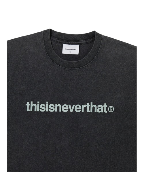 thisisneverthat(ディスイズネバーザット)の「T-Logo Tee(Tシャツ/カットソー・メンズ・パープル系その他/ライトオリーブ/ダークグレー/ネイビー/オートミール/スミクロ/ヘザーグレー/ダークオレンジ・L/M/S/XL)」の9枚目の写真