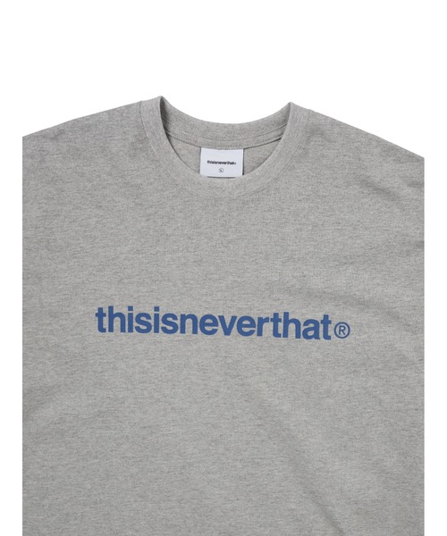 thisisneverthat(ディスイズネバーザット)の「T-Logo Tee(Tシャツ/カットソー・メンズ・パープル系その他/ライトオリーブ/ダークグレー/ネイビー/オートミール/スミクロ/ヘザーグレー/ダークオレンジ・L/M/S/XL)」の11枚目の写真