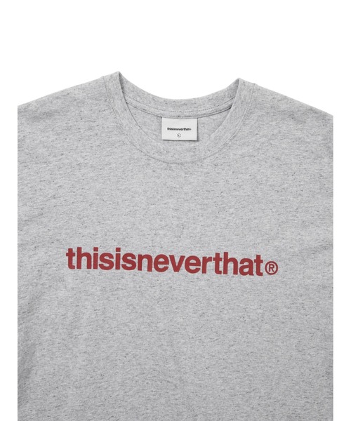 thisisneverthat(ディスイズネバーザット)の「T-Logo Tee(Tシャツ/カットソー・メンズ・パープル系その他/ライトオリーブ/ダークグレー/ネイビー/オートミール/スミクロ/ヘザーグレー/ダークオレンジ・L/M/S/XL)」の14枚目の写真