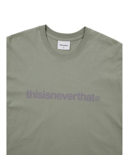 thisisneverthat(ディスイズネバーザット)の「T-Logo Tee(Tシャツ/カットソー・メンズ・パープル系その他/ライトオリーブ/ダークグレー/ネイビー/オートミール/スミクロ/ヘザーグレー/ダークオレンジ・L/M/S/XL)」の18枚目の写真
