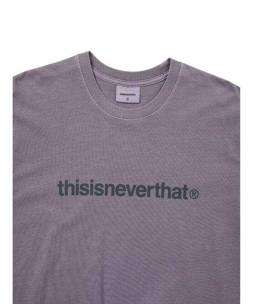 thisisneverthat(ディスイズネバーザット)の「T-Logo Tee(Tシャツ/カットソー・メンズ・パープル系その他/ライトオリーブ/ダークグレー/ネイビー/オートミール/スミクロ/ヘザーグレー/ダークオレンジ・L/M/S/XL)」の22枚目の写真