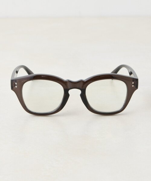 WHIMSIC(ウィムジック)の「【UNISEX/調光レンズ】ウェリントングラス フォトクロミックレンズ(サングラス・レディース・グレー/ブラック・ONE SIZE)」の11枚目の写真