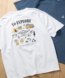 【ag】〔GERRY/ジェリー〕20/- 天竺 アソートプリント 半袖Tシャツ