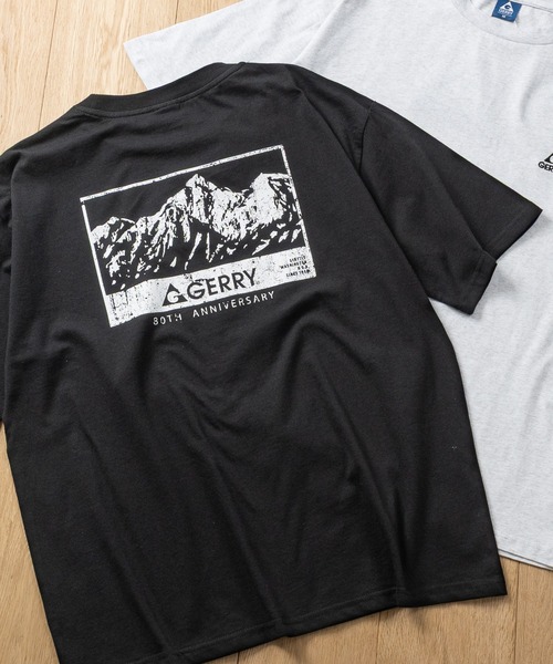 GERRY（ジェリー）の「【ag】〔GERRY/ジェリー〕20/- 天竺 アソートプリント 半袖Tシャツ（Tシャツ/カットソー・メンズ・ホワイト系1/ホワイト系2/ホワイト系3/ブラック系2/ブラック系4/ライトグレー系1/ライトグレー系3/ブルー系2/ブルー系4/ホワイト系4/ブラック系1/ブラック系3/ライトグレー系2/ブルー系3/ライトグレー系4/ブルー系1・MEDIUM/LARGE）」の5枚目の写真