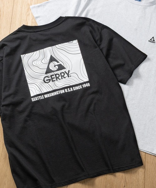 GERRY（ジェリー）の「【ag】〔GERRY/ジェリー〕20/- 天竺 アソートプリント 半袖Tシャツ（Tシャツ/カットソー・メンズ・ホワイト系1/ホワイト系2/ホワイト系3/ブラック系2/ブラック系4/ライトグレー系1/ライトグレー系3/ブルー系2/ブルー系4/ホワイト系4/ブラック系1/ブラック系3/ライトグレー系2/ブルー系3/ライトグレー系4/ブルー系1・MEDIUM/LARGE）」の8枚目の写真