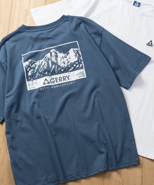 GERRY（ジェリー）の「【ag】〔GERRY/ジェリー〕20/- 天竺 アソートプリント 半袖Tシャツ（Tシャツ/カットソー・メンズ・ホワイト系1/ホワイト系2/ホワイト系3/ブラック系2/ブラック系4/ライトグレー系1/ライトグレー系3/ブルー系2/ブルー系4/ホワイト系4/ブラック系1/ブラック系3/ライトグレー系2/ブルー系3/ライトグレー系4/ブルー系1・MEDIUM/LARGE）」の13枚目の写真