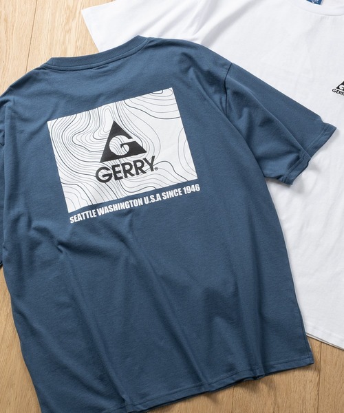 GERRY（ジェリー）の「【ag】〔GERRY/ジェリー〕20/- 天竺 アソートプリント 半袖Tシャツ（Tシャツ/カットソー・メンズ・ホワイト系1/ホワイト系2/ホワイト系3/ブラック系2/ブラック系4/ライトグレー系1/ライトグレー系3/ブルー系2/ブルー系4/ホワイト系4/ブラック系1/ブラック系3/ライトグレー系2/ブルー系3/ライトグレー系4/ブルー系1・MEDIUM/LARGE）」の16枚目の写真