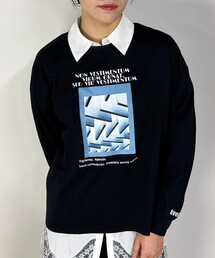 NICOLE CLUB | 【ZELDA】グラフィックデザインロングTシャツ(Tシャツ/カットソー)