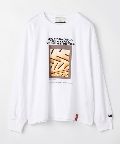 NICOLE CLUB（ニコル　クラブ）の「【ZELDA】グラフィックデザインロングTシャツ（Tシャツ/カットソー・レディース・その他4/その他3/その他5/その他2・FREE）」の20枚目の写真