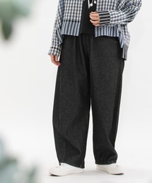 nop de nod（ノップドゥノッド）の「＜サイズ展開あり＞Pommeカーブデニムパンツ（デニムパンツ）」