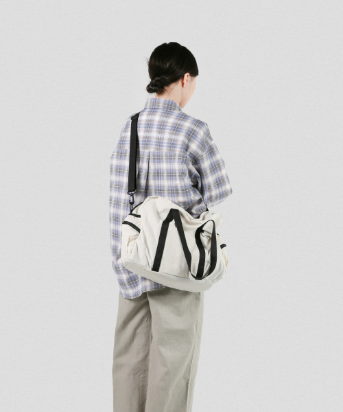 JENNER（ジェンナー）の「ライト軽量リサイクルナイロンショルダーバッグ[クリーム]（ショルダーバッグ・レディース・その他・FREE）」の7枚目の写真