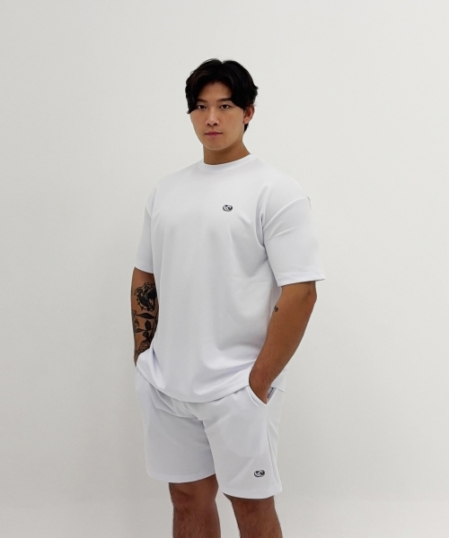 BARBELLWORKS(バーベルワークス)の「2026ロゴオーバーサイズ(Tシャツ/カットソー・メンズ・ホワイト/ブラック・LARGE/X-LARGE)」の8枚目の写真