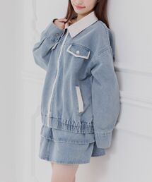 ems excite（エムズエキサイト）の「【セットアイテム】パイピングGジャン&SKセット（その他アウター）」