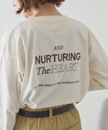 AMERICAN HOLIC | NURTURING 刺繍ロゴロンT(Tシャツ/カットソー)