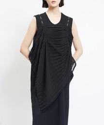 gomme（ゴム）の「プリーツキャミ（キャミソール）」