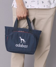 adabat（アダバット）の「【ADABAT NAVY】ユニセックス 保冷ポケット付きカートバッグ（トートバッグ）」