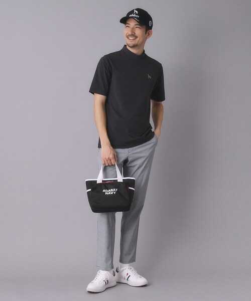 adabat（アダバット）の「【ユニセックス】保冷ポケット付きカートバッグ（トートバッグ・メンズ・ブラック/レッド系1/ネイビー・00）」の5枚目の写真