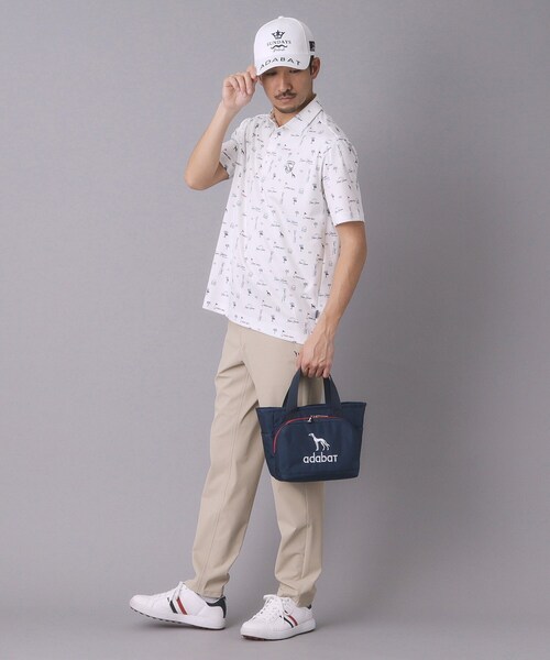 adabat（アダバット）の「【ユニセックス】保冷ポケット付きカートバッグ（トートバッグ・メンズ・ブラック/レッド系1/ネイビー・00）」の9枚目の写真