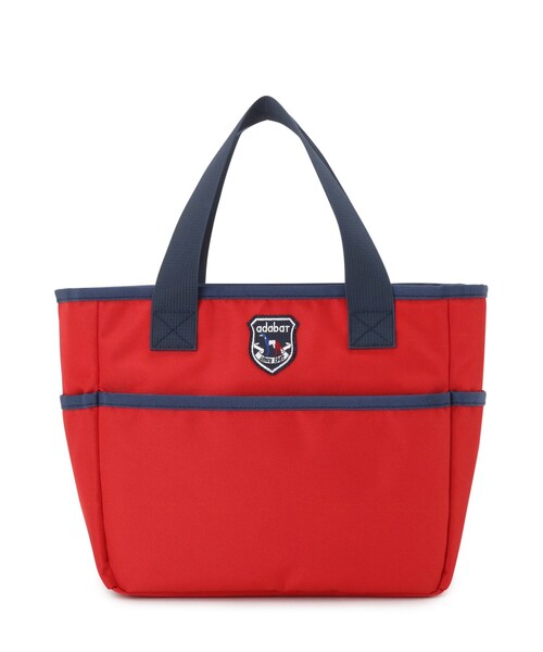adabat（アダバット）の「【ユニセックス】保冷ポケット付きカートバッグ（トートバッグ・メンズ・ブラック/レッド系1/ネイビー・00）」の14枚目の写真