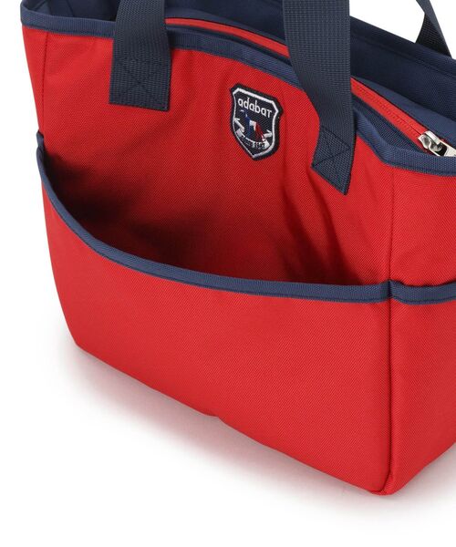 adabat（アダバット）の「【ユニセックス】保冷ポケット付きカートバッグ（トートバッグ・メンズ・ブラック/レッド系1/ネイビー・00）」の22枚目の写真