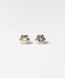 sowi（ソーイ）の「PT900　0.05ct ブラウンダイヤモンド　ピアス（ピアス（両耳用））」