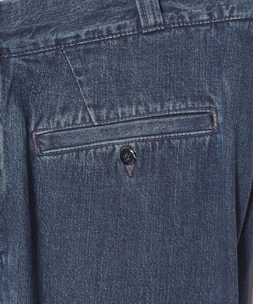 Scye（サイ）の「＜Lee x Scye for UNITED ARROWS＞CHETOPA WORK TROUSERS/ユーズドウォッシュ デニム トラウザーズ（デニムパンツ・メンズ・コバルトブルー・33inch/35inch/31inch/29inch）」の5枚目の写真