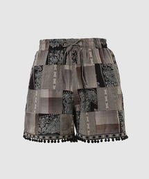 PATCH-WORK TYROL SHORTS