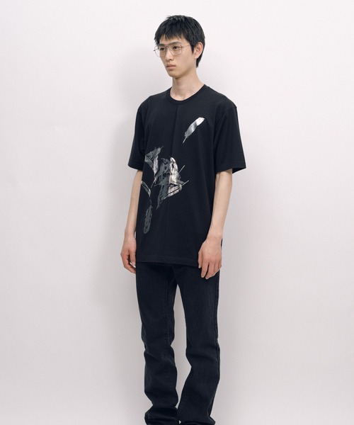 KEISUKEYOSHIDA(ケイスケヨシダ)の「Back Lining T-shirt(Tシャツ/カットソー・レディース・ブラック/ホワイト・M/L)」の17枚目の写真